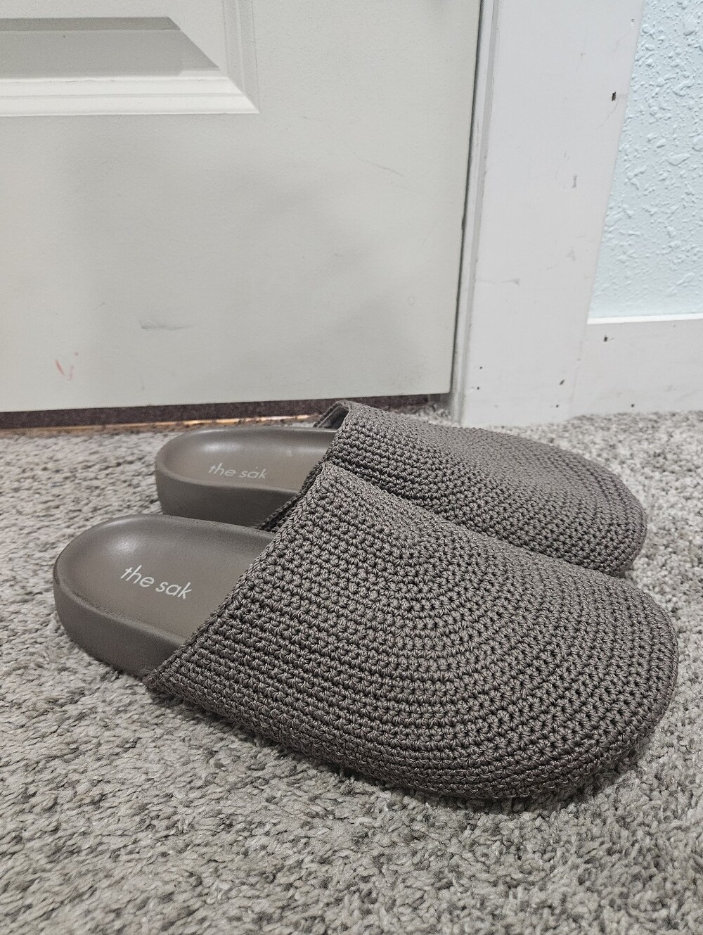 The Sak Crochet Slip-On Clogs